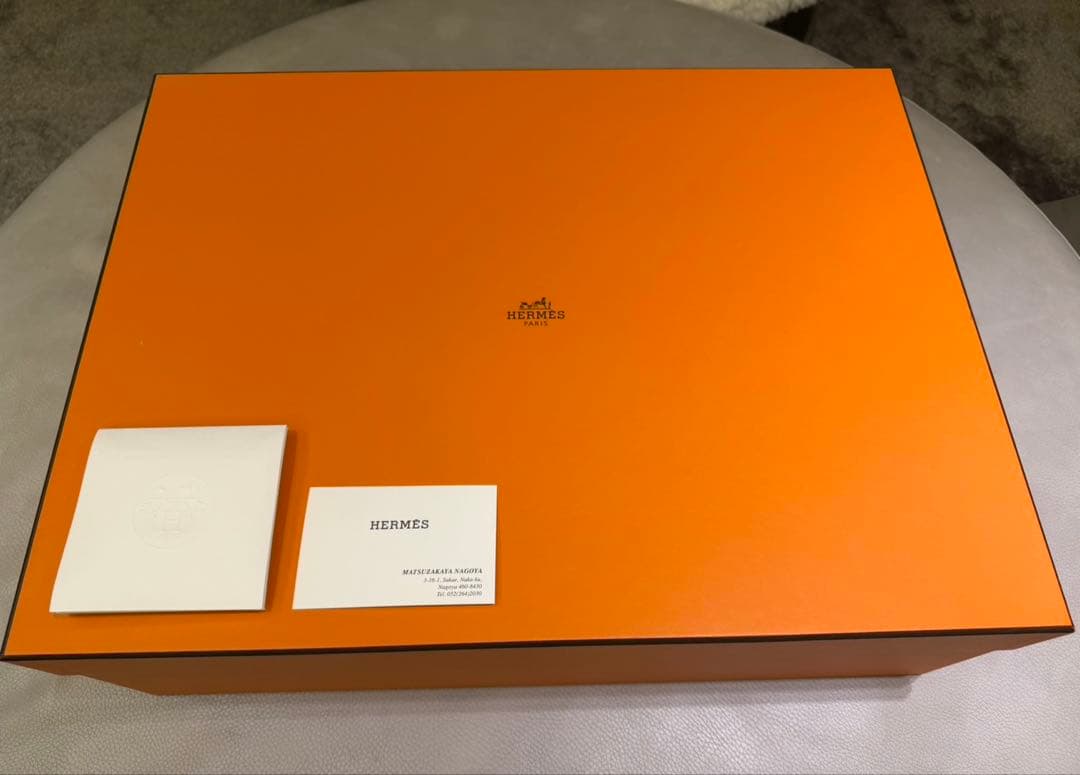 HERMES エルメス ドゥブルサンス36 リバーシブルモデル ブルー ブラウン