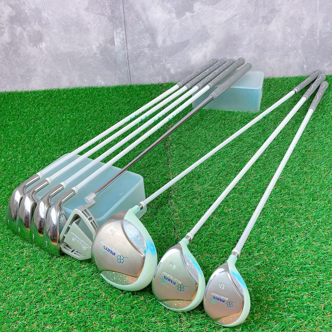 PARIS × IGNIO レディース　ゴルフセット　8本　Ｌ　送料込み　女性用