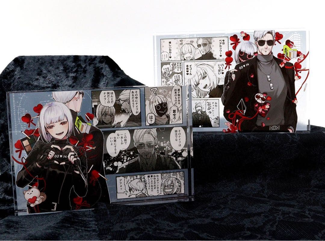 ヴァンねねくじ　B賞アクリルブロック２種セット