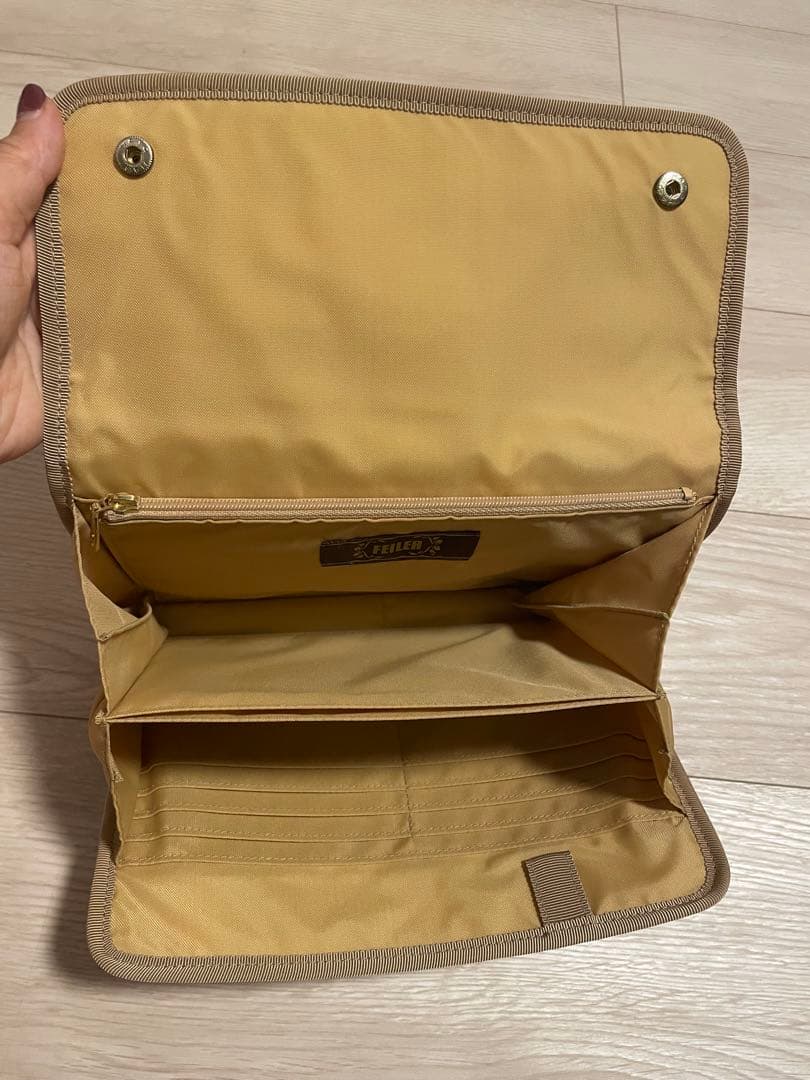 フェイラー マルチケース　ベージュ　銀座・web限定　美品