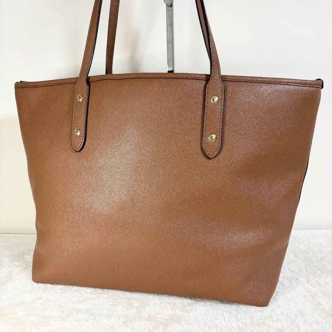 【COACH】コーチ F58846 美品 トートバッグ A4可　ビジネスバッグ