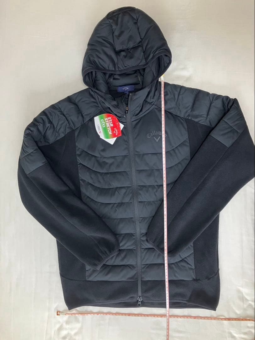 【新品未使用】Callaway フード付きジャケット Ｌ　ブラック
