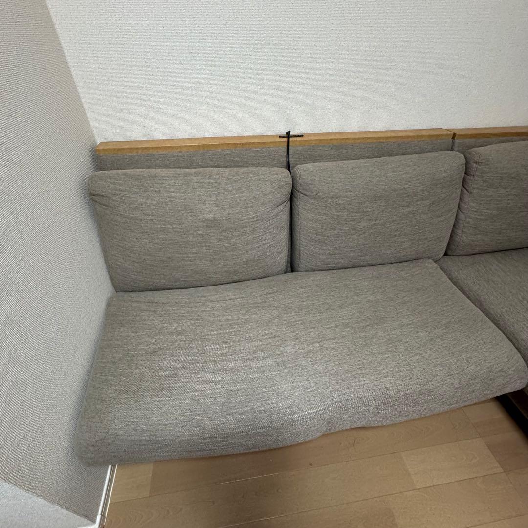 ニトリ リビングダイニングソファセット カウチソファ①