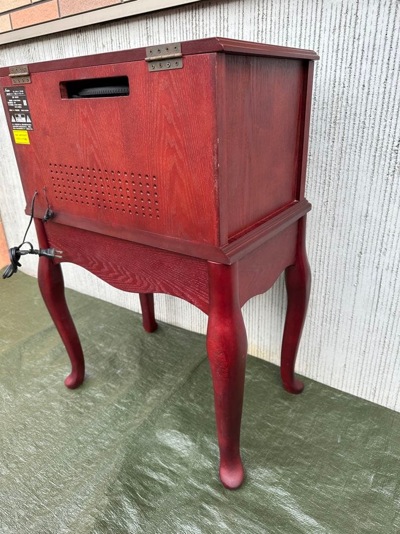 【コンソール】木製　猫足　花台　飾り台　収納　インテリア◎