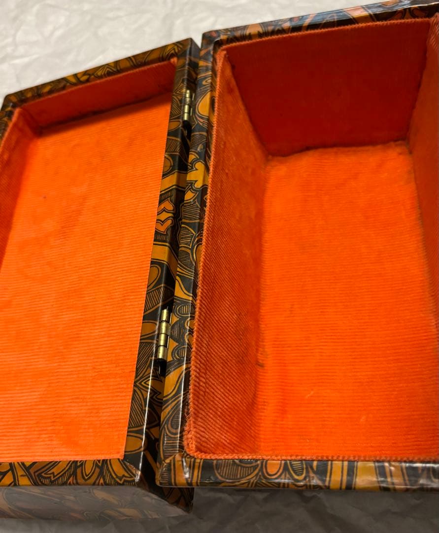 ロンドンアンティーク 木製バッグ(ボックス)