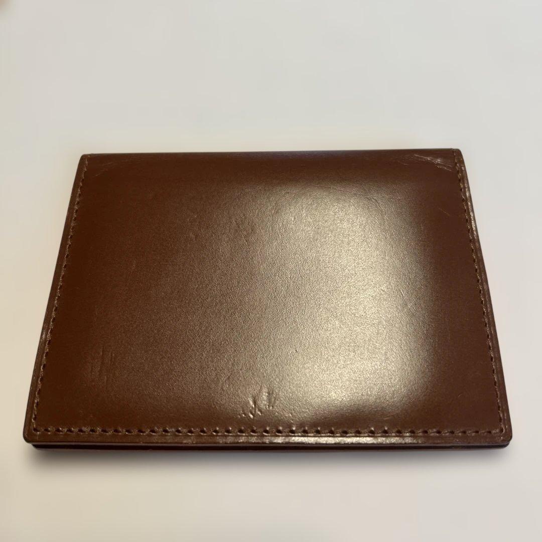 THIN BRIDLE (シンブライドル) 2面パスケース　定期入れ　ヘーゼル