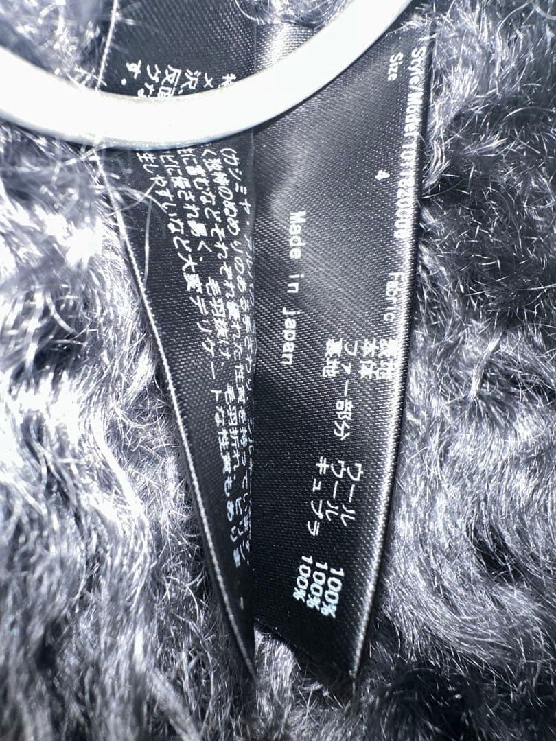 junhashimoto コート　4 フーデットラップコート　ジュンハシモト