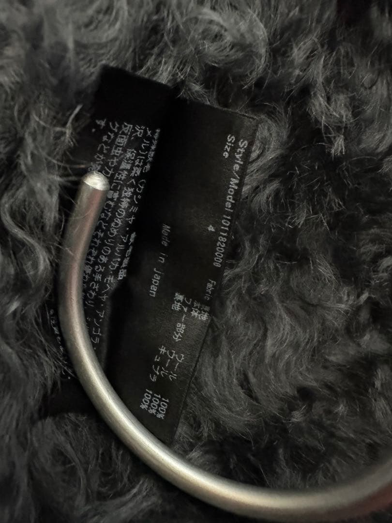 junhashimoto コート　4 フーデットラップコート　ジュンハシモト