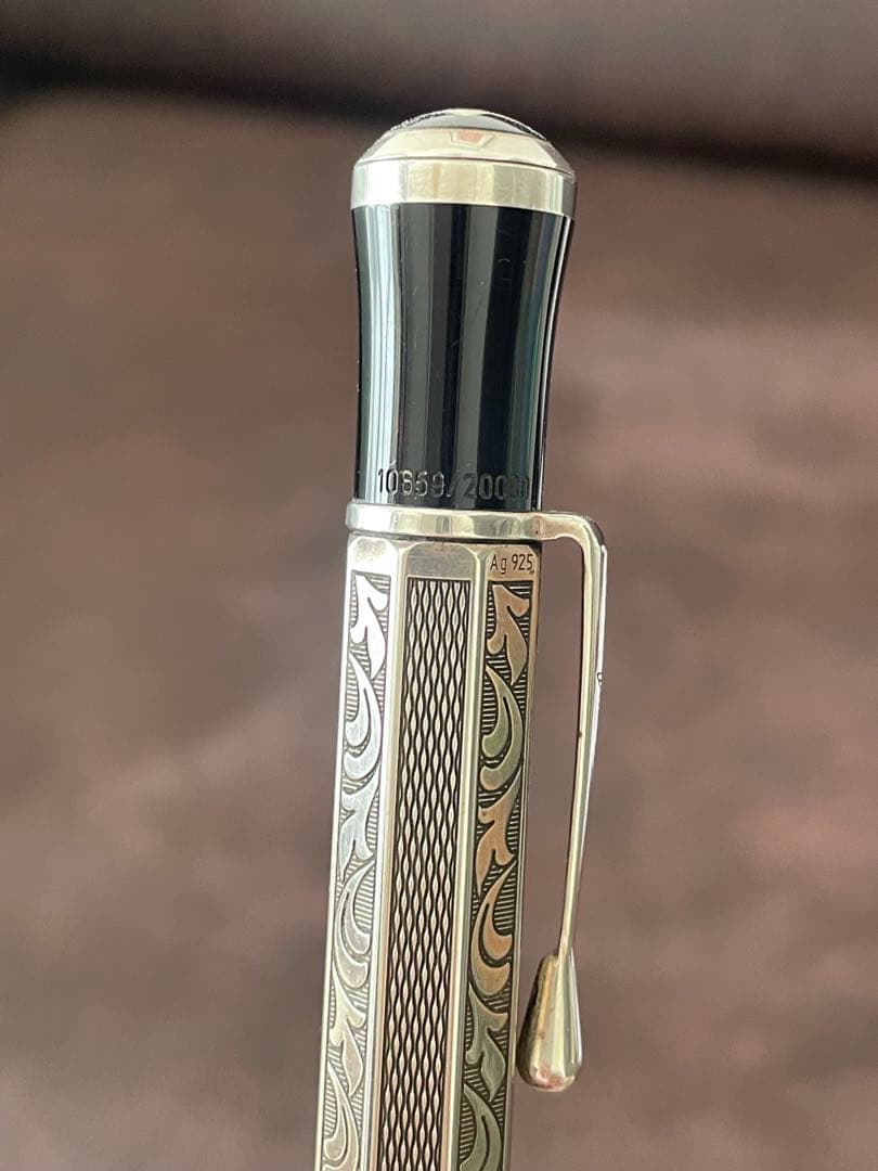 【MONT BLANCモンブランボールペン 作家シリーズ マルセル・プルースト】