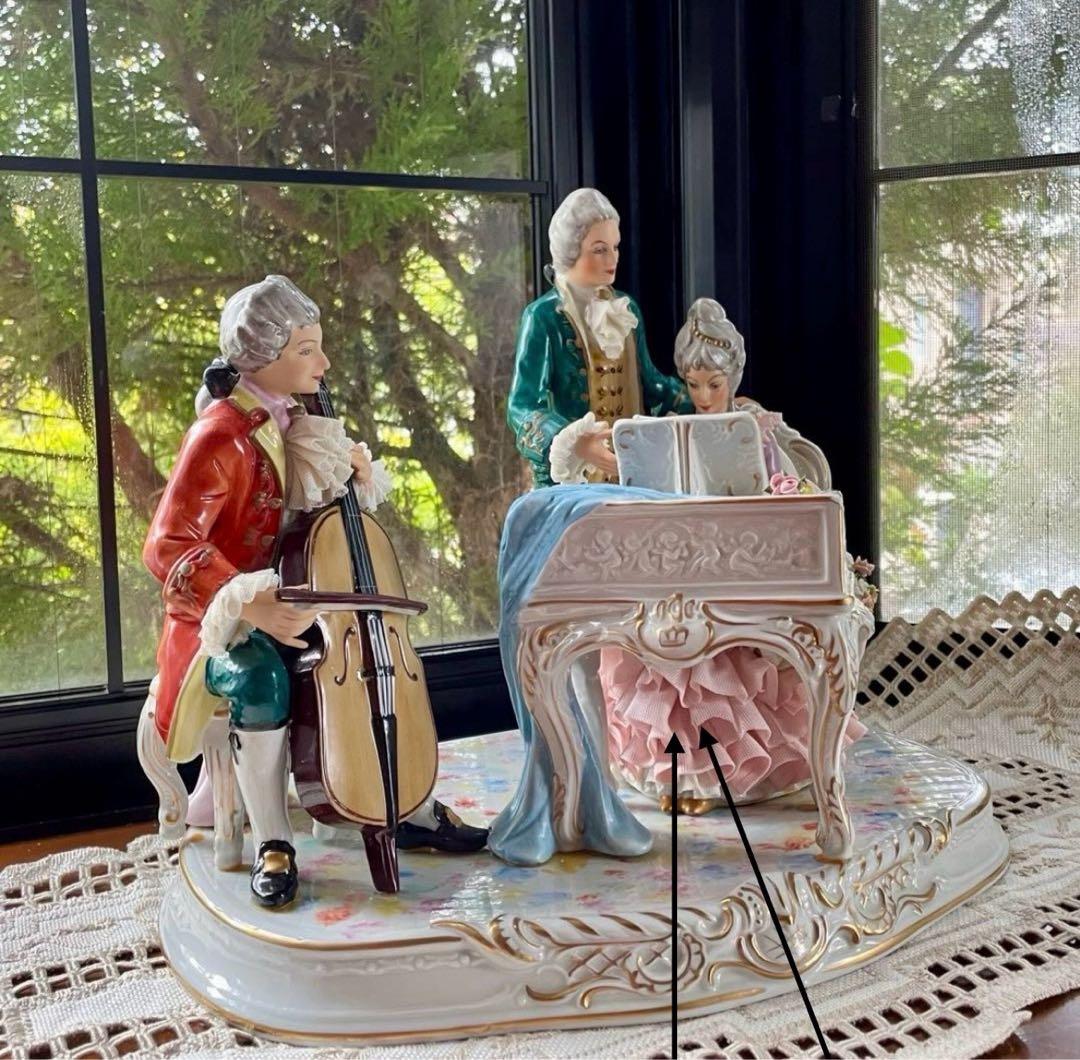 大型ドレスデン レースドール　30㎝