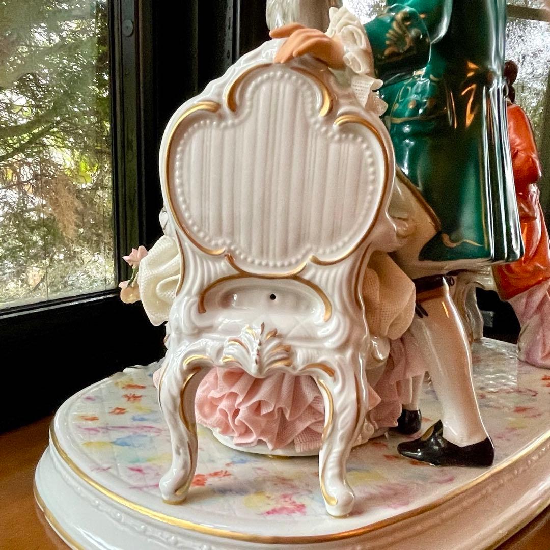 大型ドレスデン レースドール　30㎝