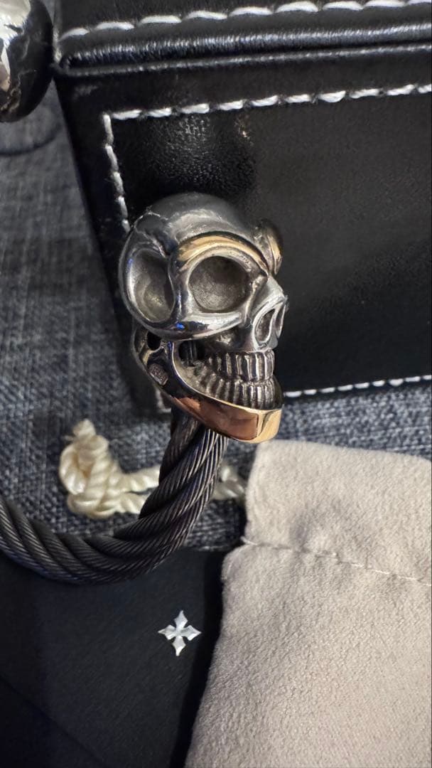 【美品レア】Bill Wall Leather/BWL ケーブルワイヤーバングル