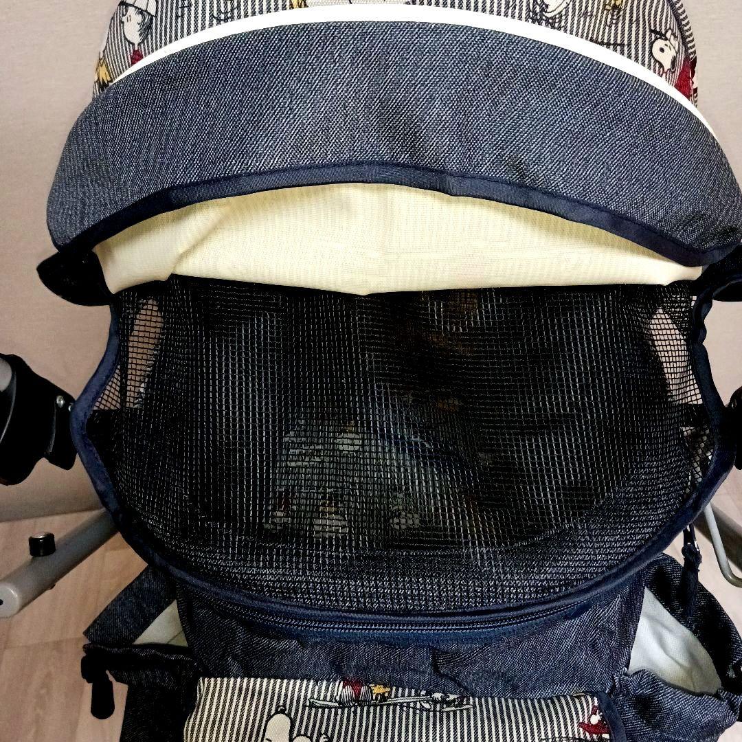 スヌーピー 柄　ペット用バギーカー　ペットカート