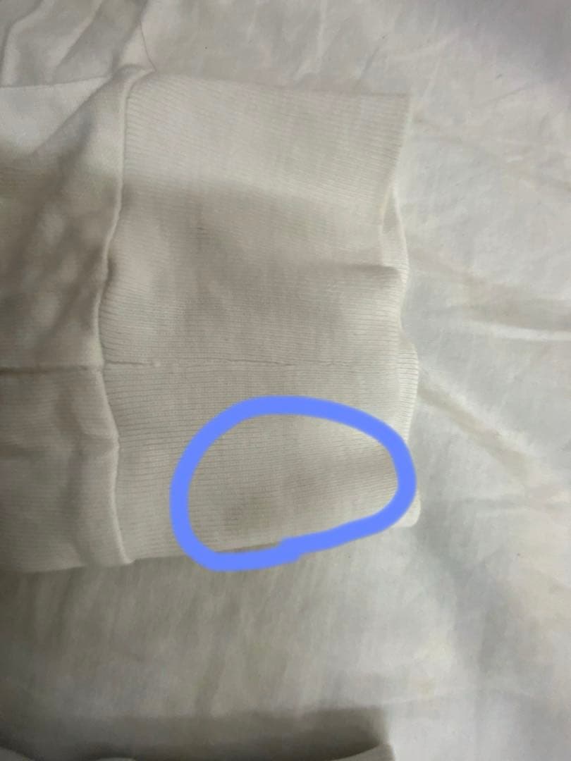 s*y様 モンクレール ホワイト 長袖シャツ　S