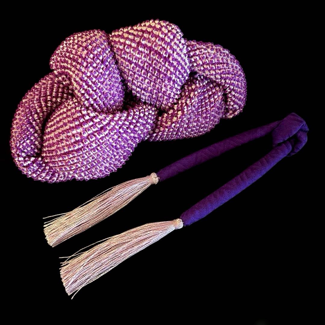 日本髪 髪飾り 七五三(7歳) ～成人式 紫色