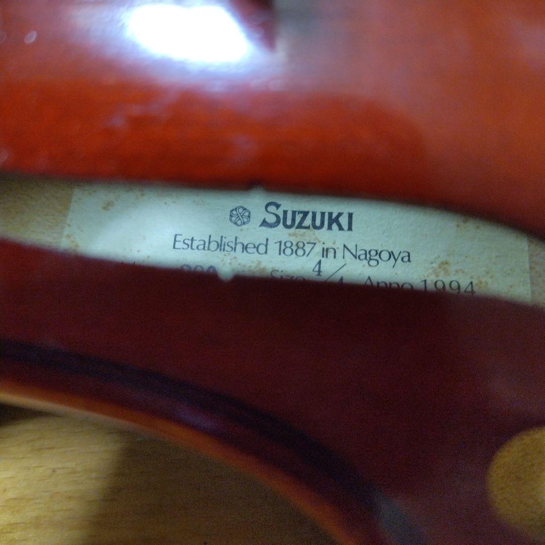 ♥即、使用可♥大特価♥スズキバイオリン4/4NO．280♥弓ケース松脂付
