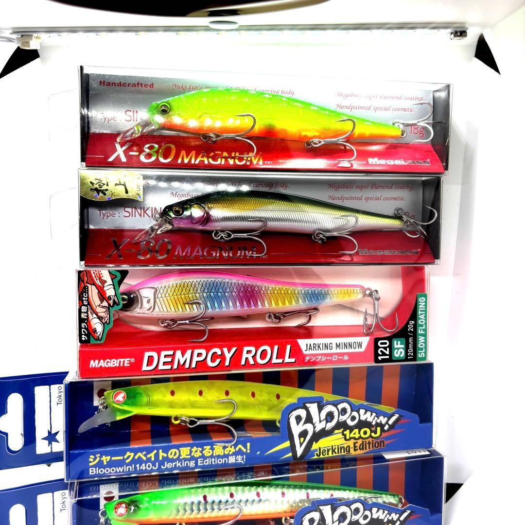 メガバスX80マグナム　デンプシーロール　ブローウィン140J レアまとめ売り
