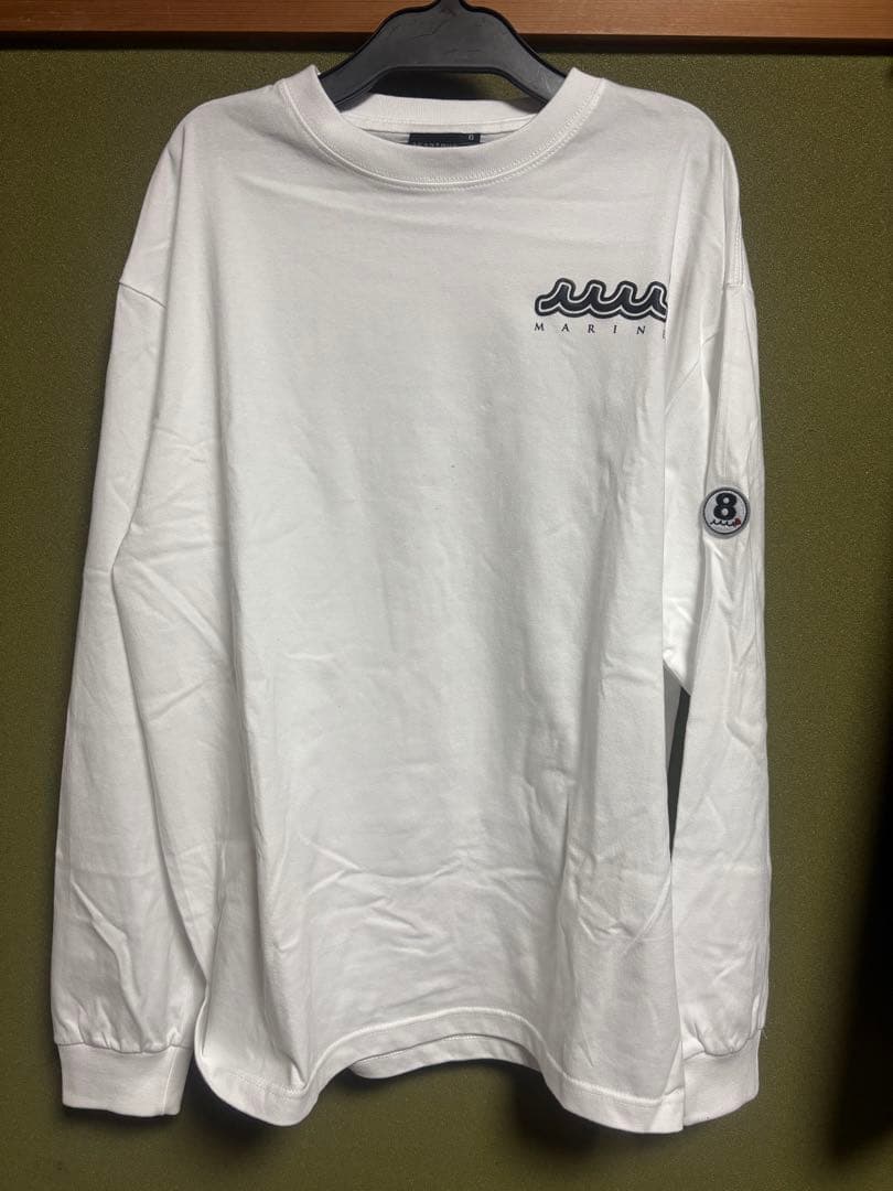 ホワイト 長袖カットソー 新品タグ付き