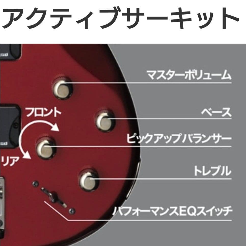 YAMAHA TRBX304 ベース キャンディレッド