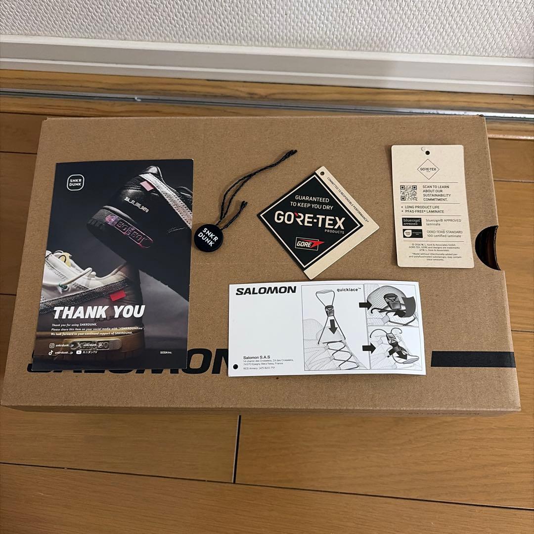 サロモンXT-6 gore-tex