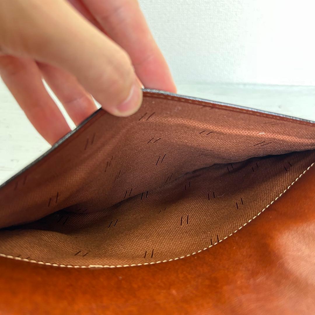 希少 ドイツ製 GOLD PFEIL メンズ ショルダーバッグ ハンドメイド