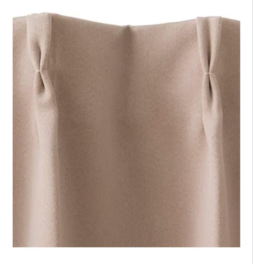 【セット割】北欧系遮光カーテン・レースカーテン　ニトリ