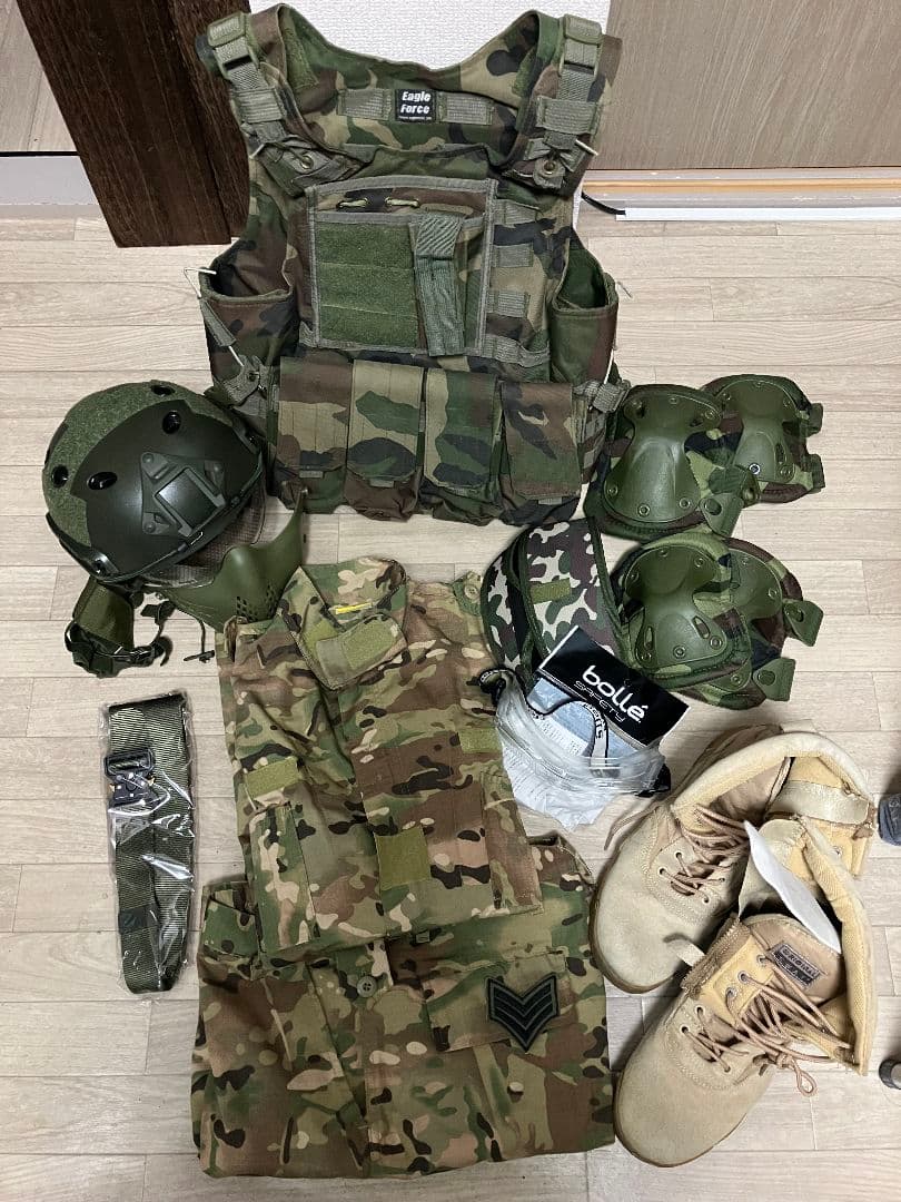 サバゲー装備　ワッペン18枚のオマケ付き!