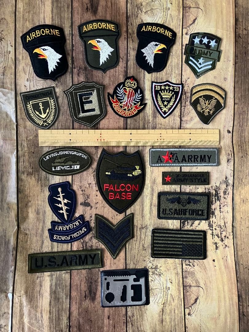 サバゲー装備　ワッペン18枚のオマケ付き!