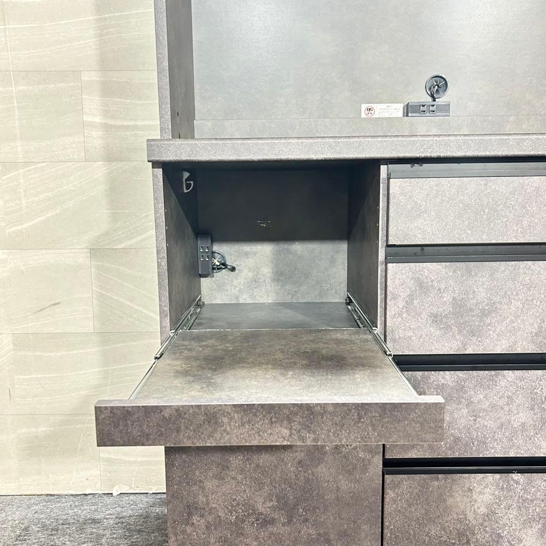 パモウナ 食器棚 オープンボード ECA-1200R 幅120cm d5265