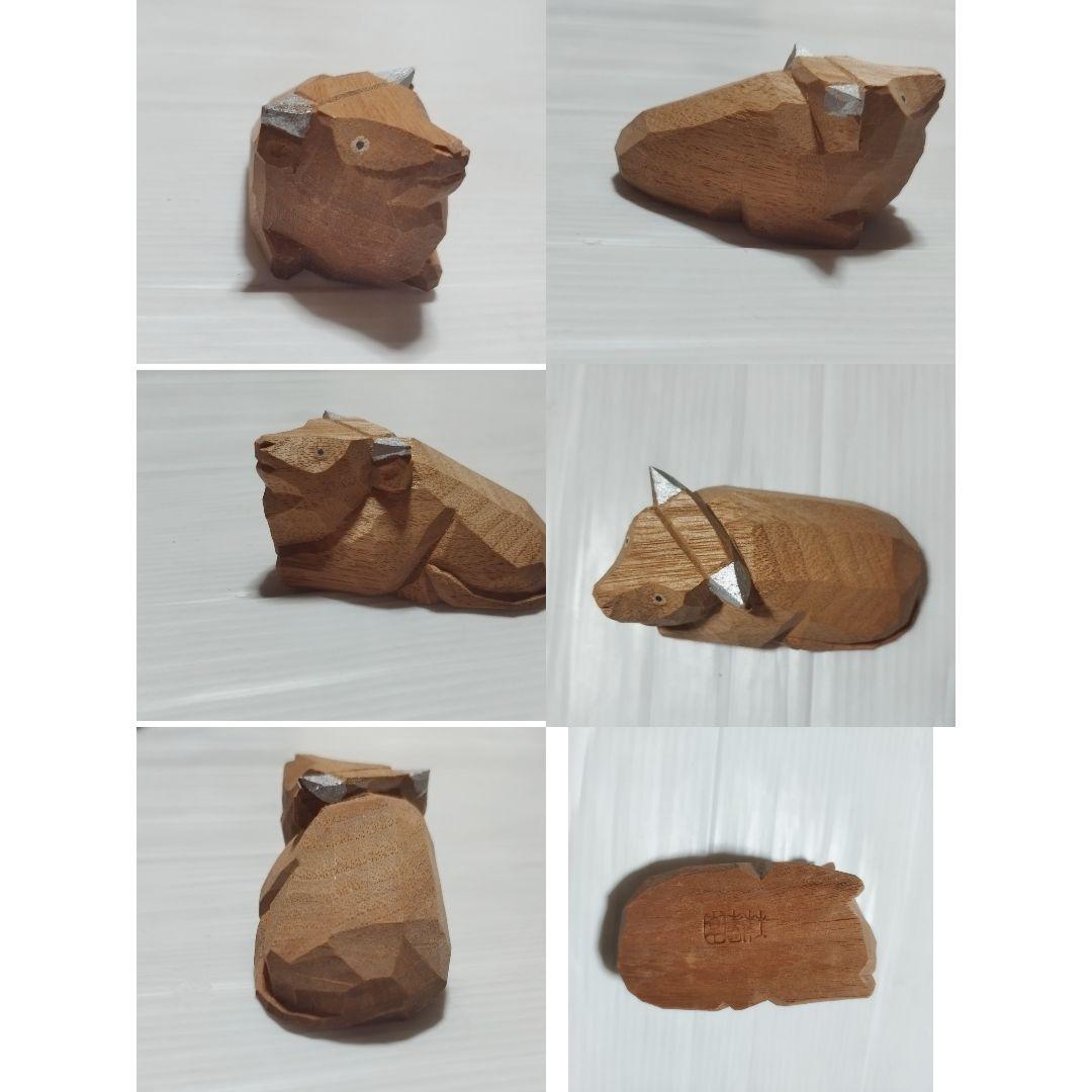 大林杜寿園　奈良一刀彫　干支　十二支セット　小サイズ　※現行品ではございません。