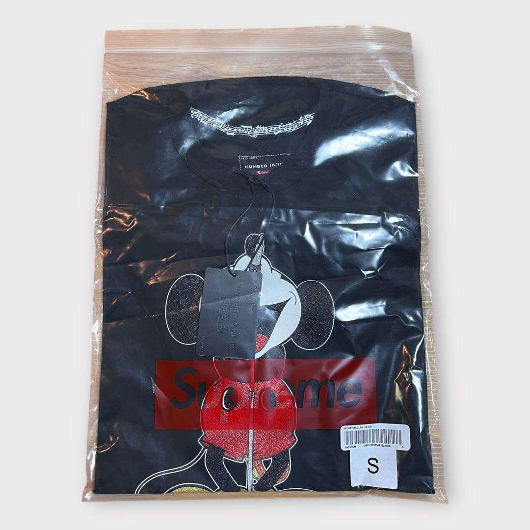 SUPREME ミッキーマウス 長袖カットソー Sサイズ