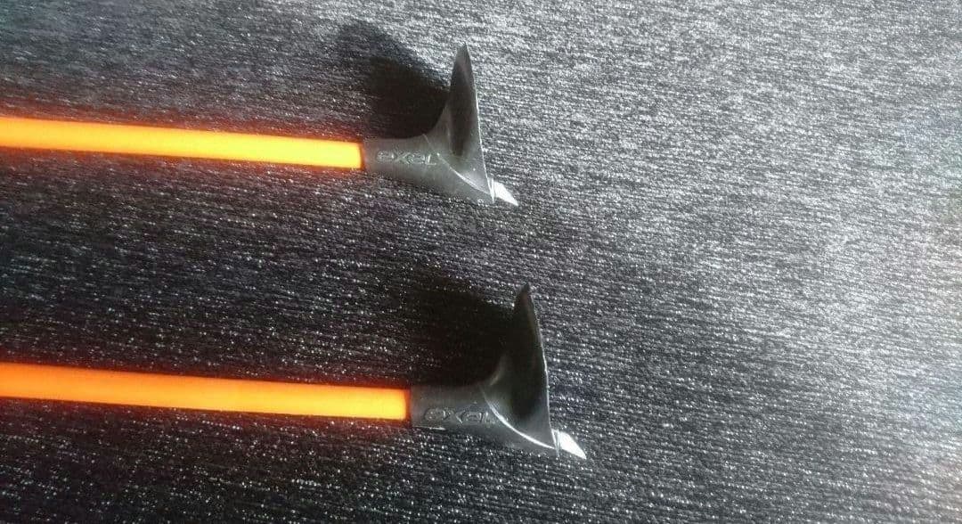 exel クロスカントリースキー ポール 130cm オレンジ