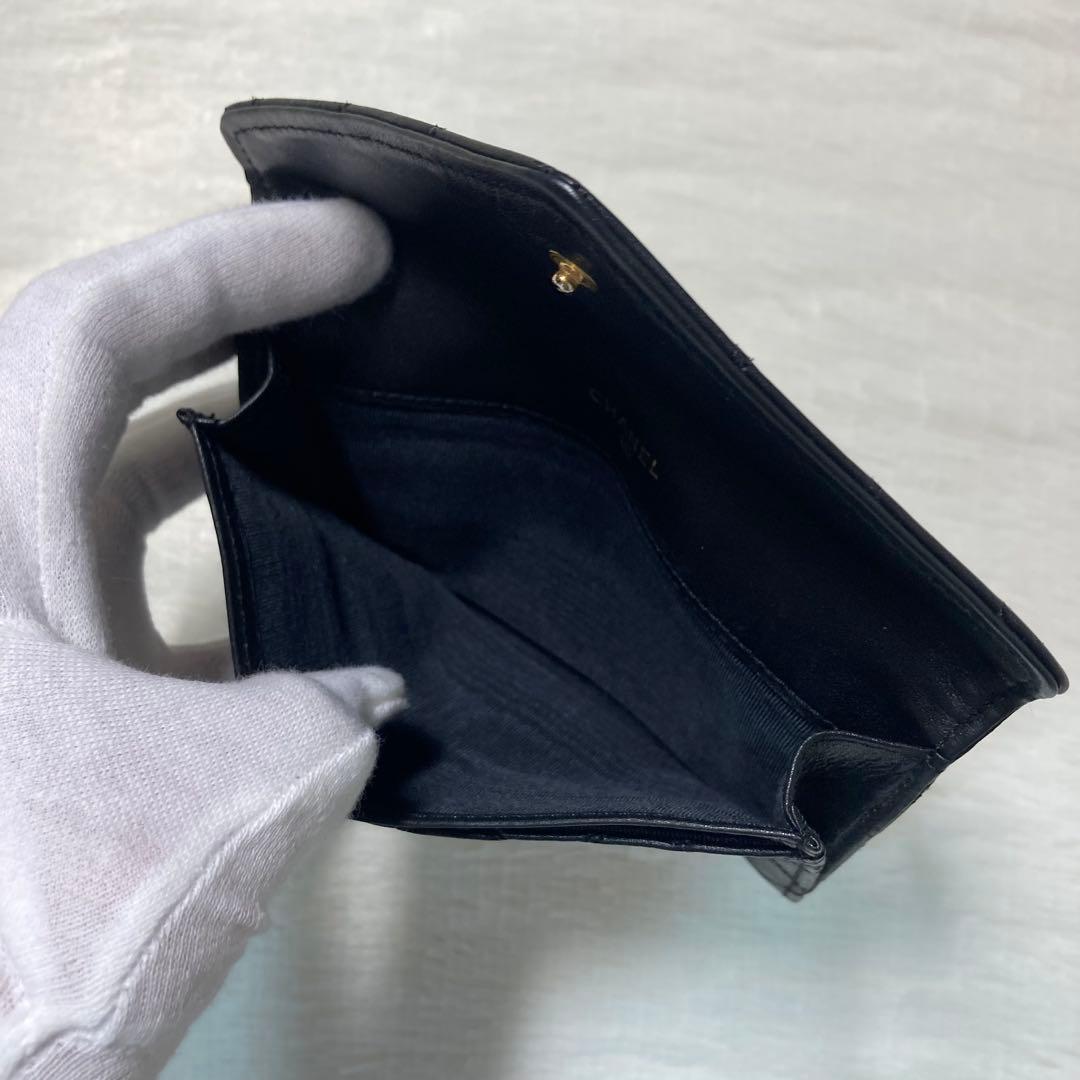 早い者勝ち　CHANEL シャネル　ケース　小物入れ　ビコローレ　財布　黒