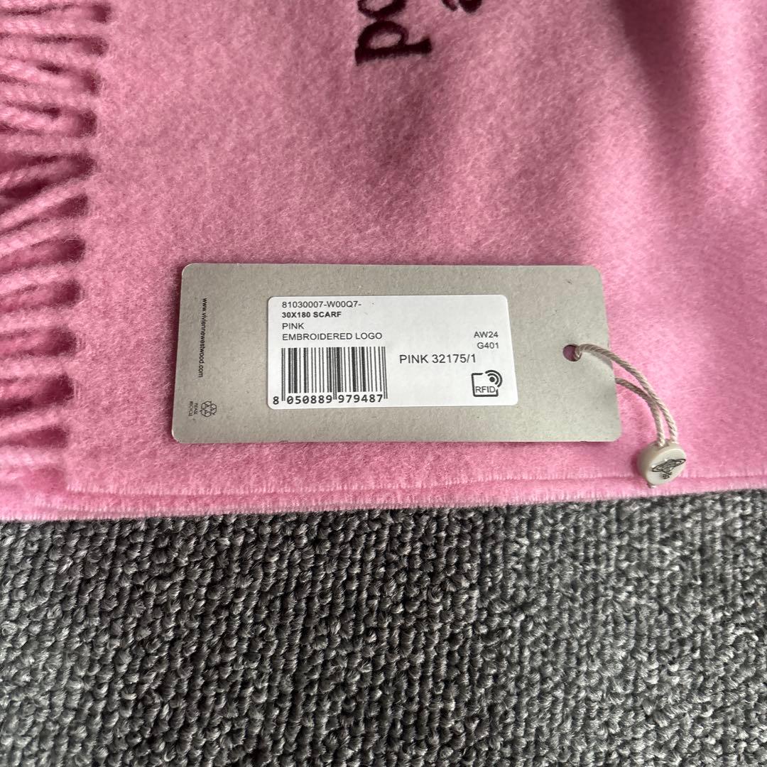 Vivienne Westwood ピンク スカーフ