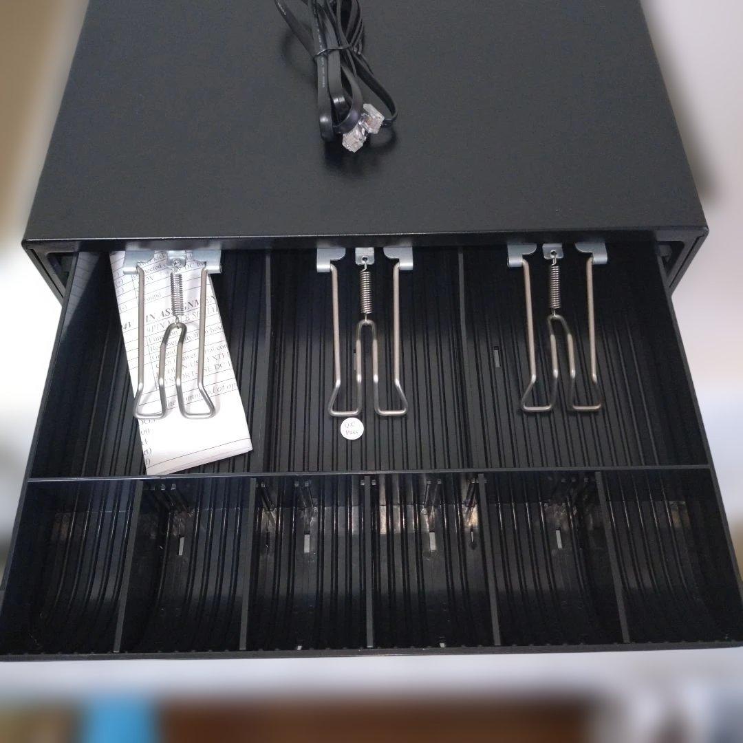 小型キャッシュドロアー DKD接続 ブラック　EB-35S ✭新品✭