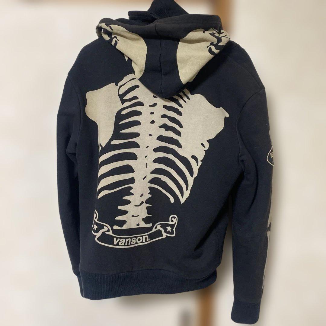【値下げ相談可】【美品】vanson パーカー