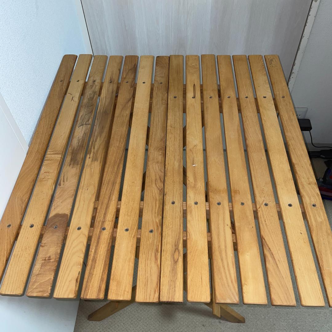 希少 ブルーリッジチェアワークス フォールディングテーブル 旧ロゴ