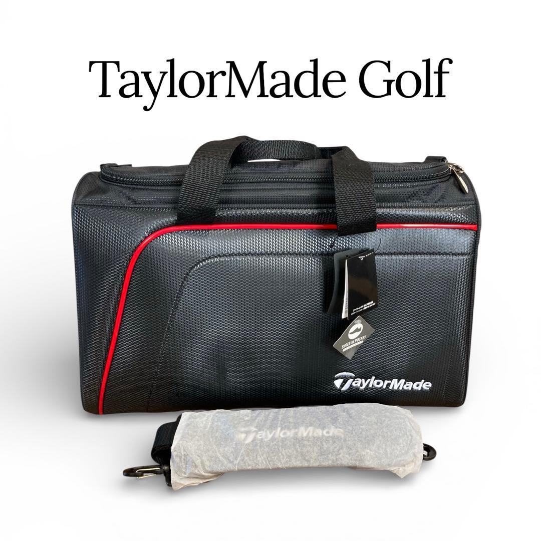 【新品タグ付き】テーラーメイドゴルフ ゴルフ用品 ボストンバッグ　シューズ収納可