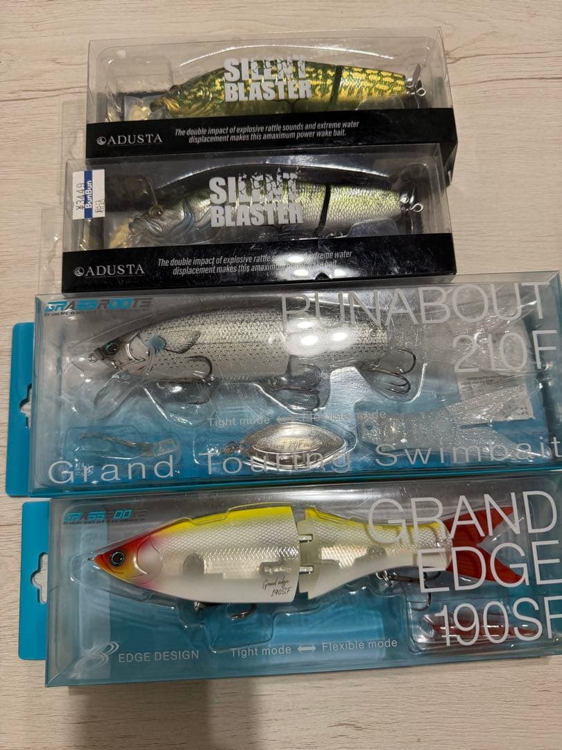 ルアー・フライ ADUSTA SILVER BLASTER GRAND EDGE 190SF