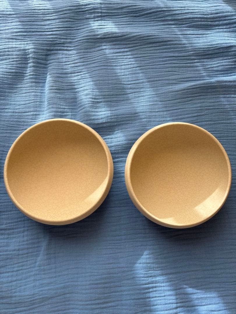 小林徹也さん　貫入　丸型ボウル 2個セット