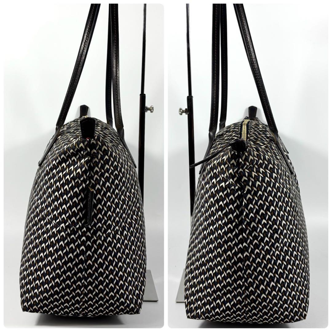 ✨美品✨ロベルタピエリ トートバッグ A4可 肩掛け 大容量 紺 茶 白 黒