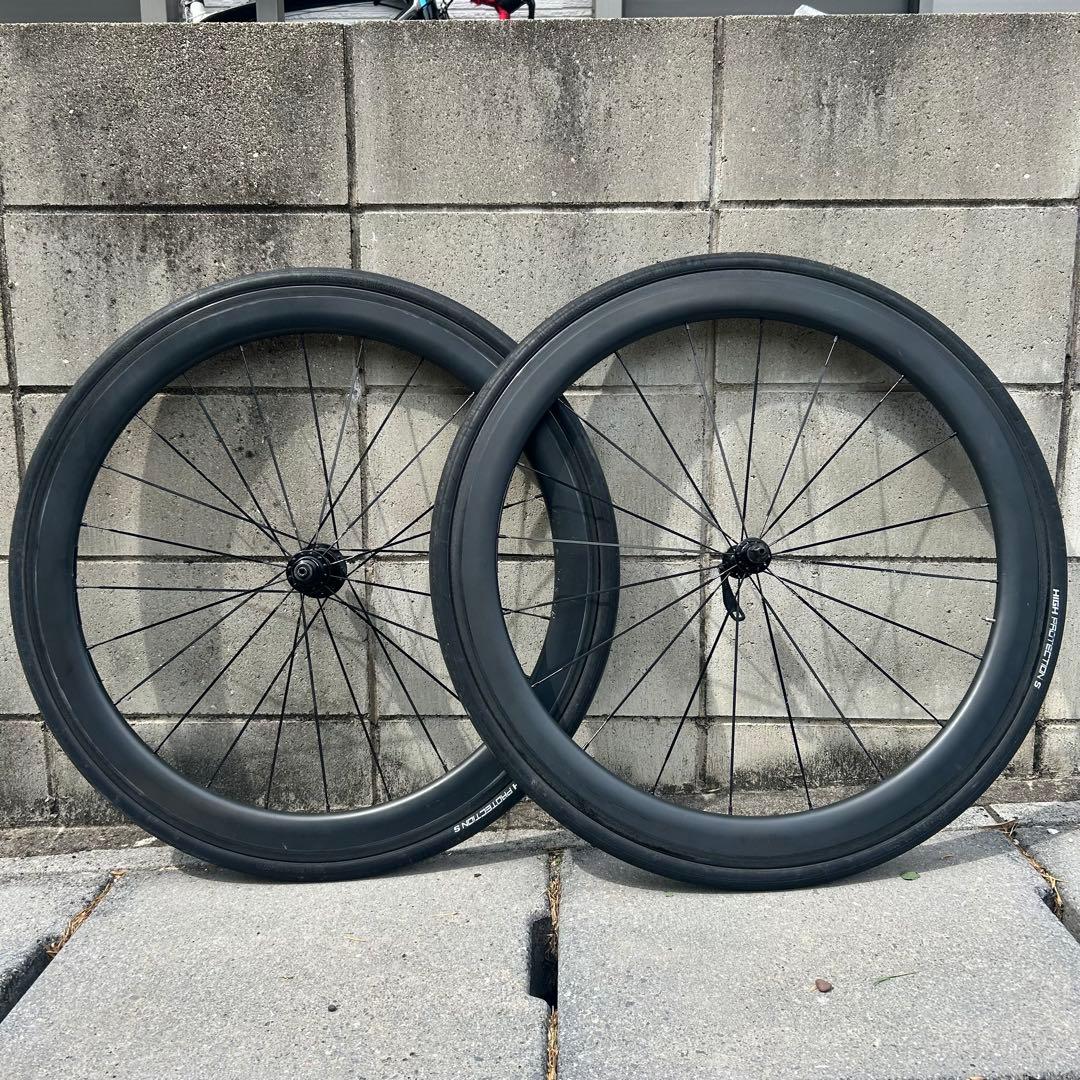 【爆音】スーパーチーム50mm　カーボン　クリンチャー　ホイール　リムブレーキ