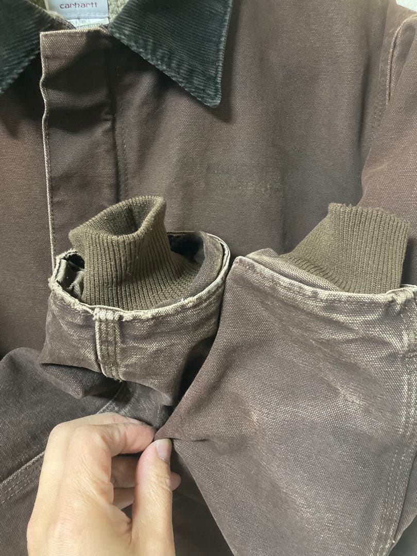 寺*心様 カーハート ディアボーン　トラディショナルジャケット J164 ブラウ