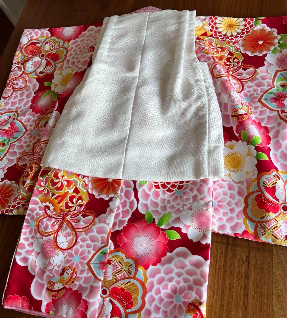 chi!さん専用　高級　式部浪漫　七五三　3歳　着物　 被布着セット