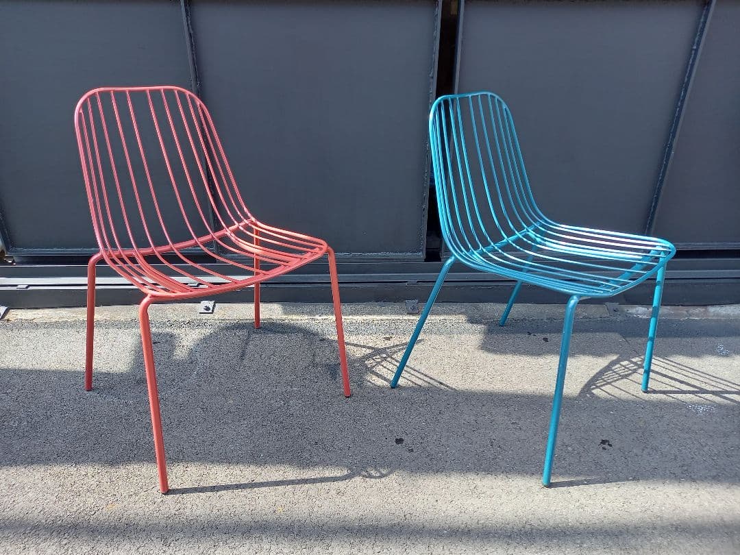 ☆USA☆　様売約済　スペースエイジ　ポストモダン　ハード　ワイヤー　チェア