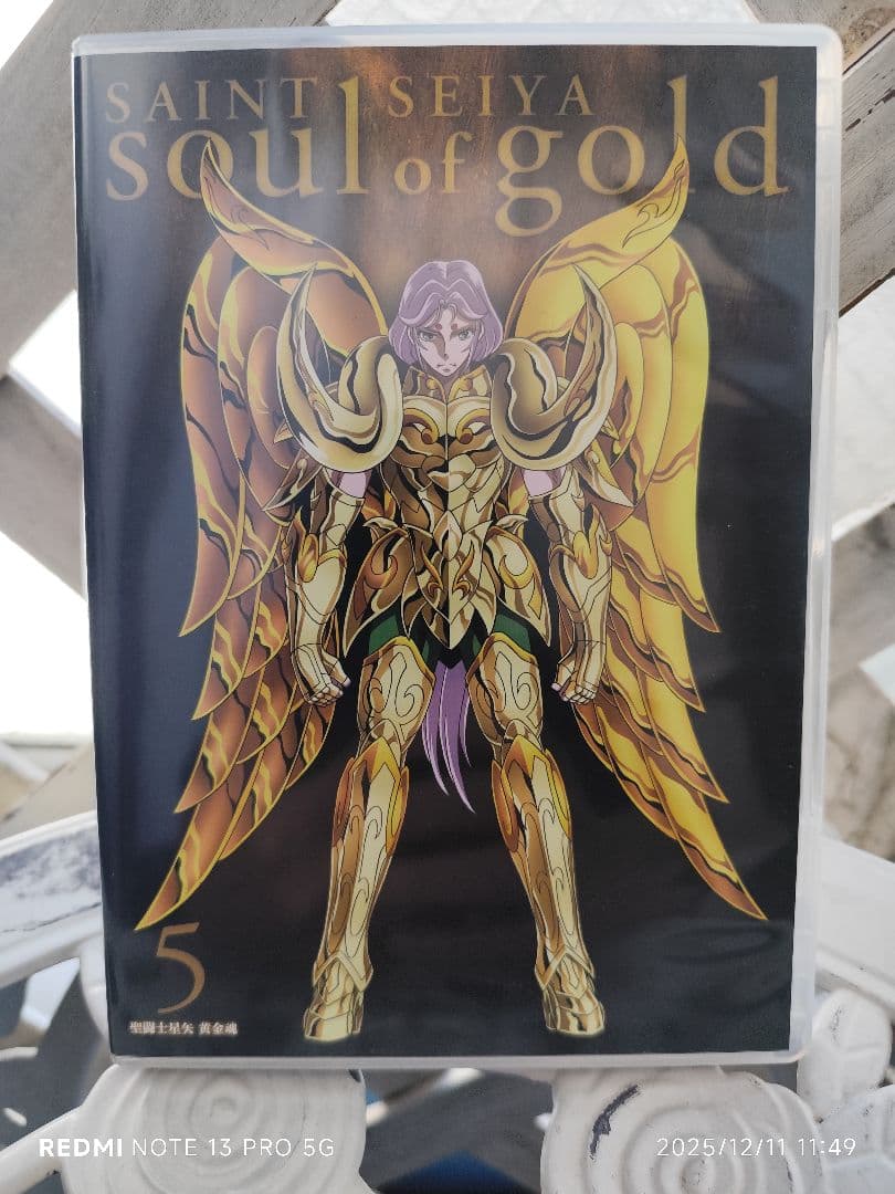 聖闘士星矢黄金魂DVD全６巻set　オマケ付き♪