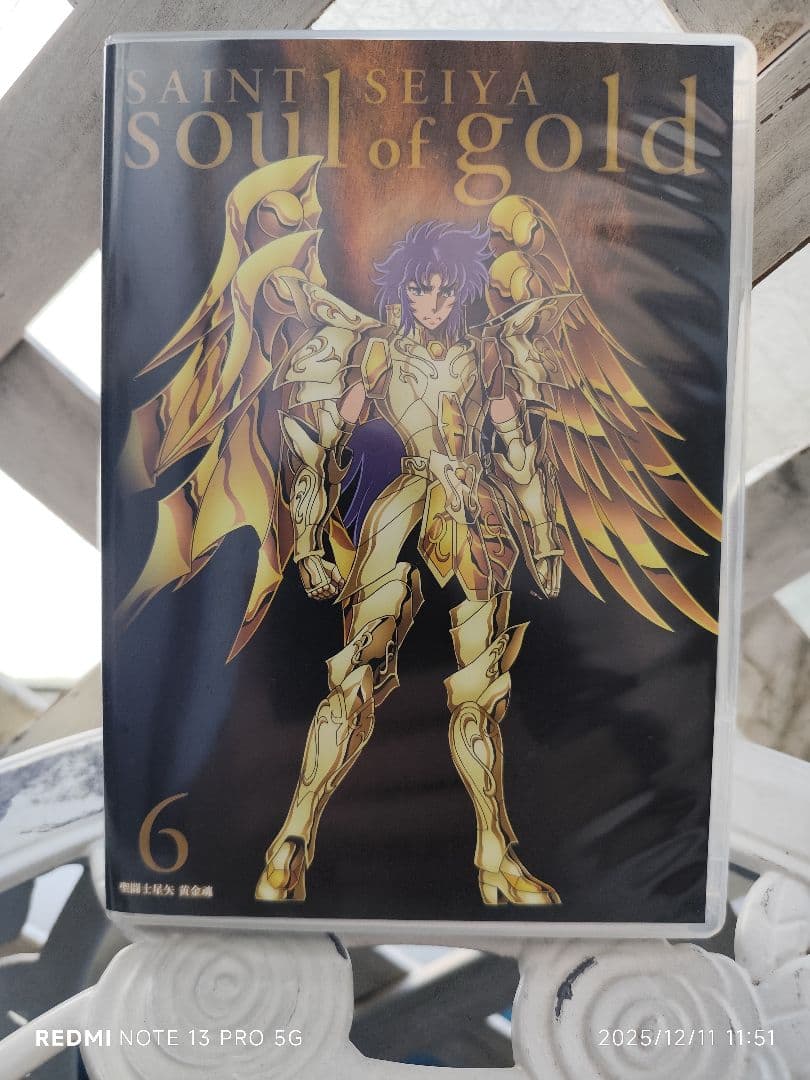 聖闘士星矢黄金魂DVD全６巻set　オマケ付き♪