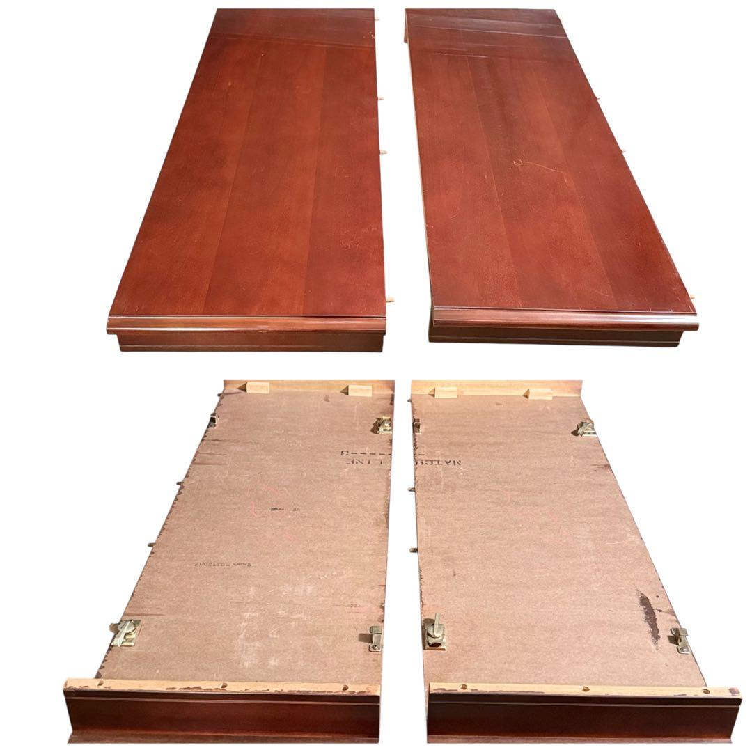 HR775 Thomasville エクステンションテーブル　猫脚　拡張　伸縮