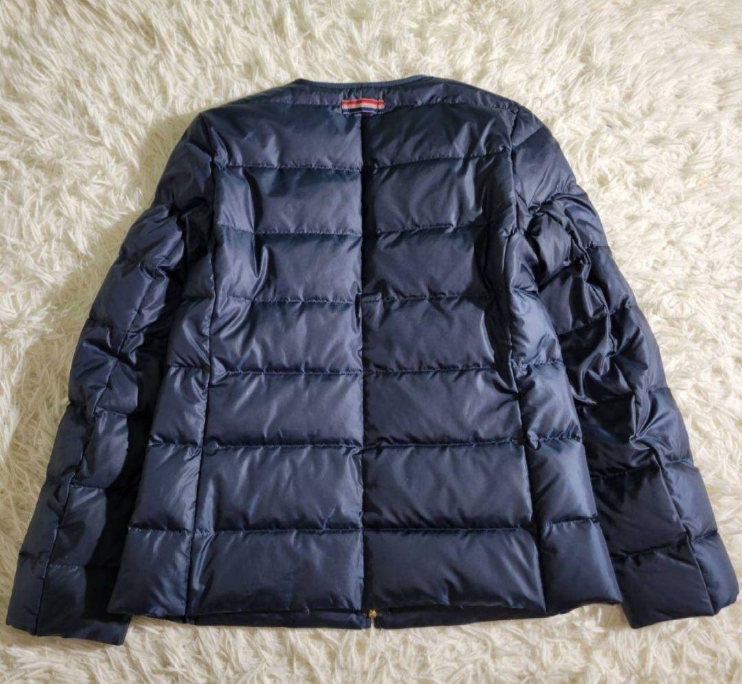 美品 マッキントッシュフィロソフィー フレンチダックダウン ノーカラー