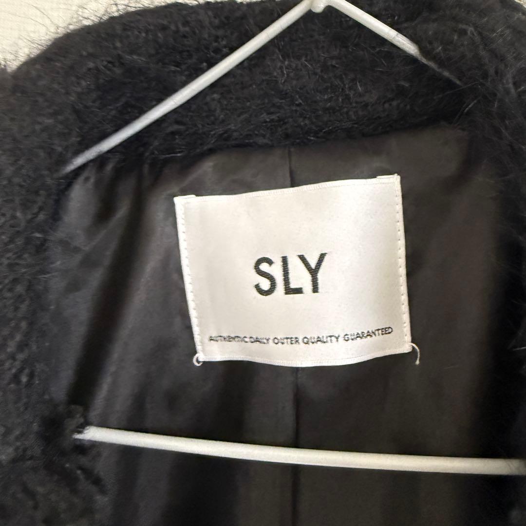 SLY フリンジ付き黒ジャケット
